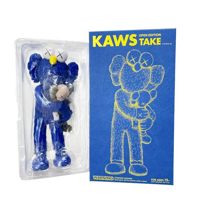 メディコムトイ MEDICOM TOY KAWS OPEN EDITION TAKE BLUE カウズ