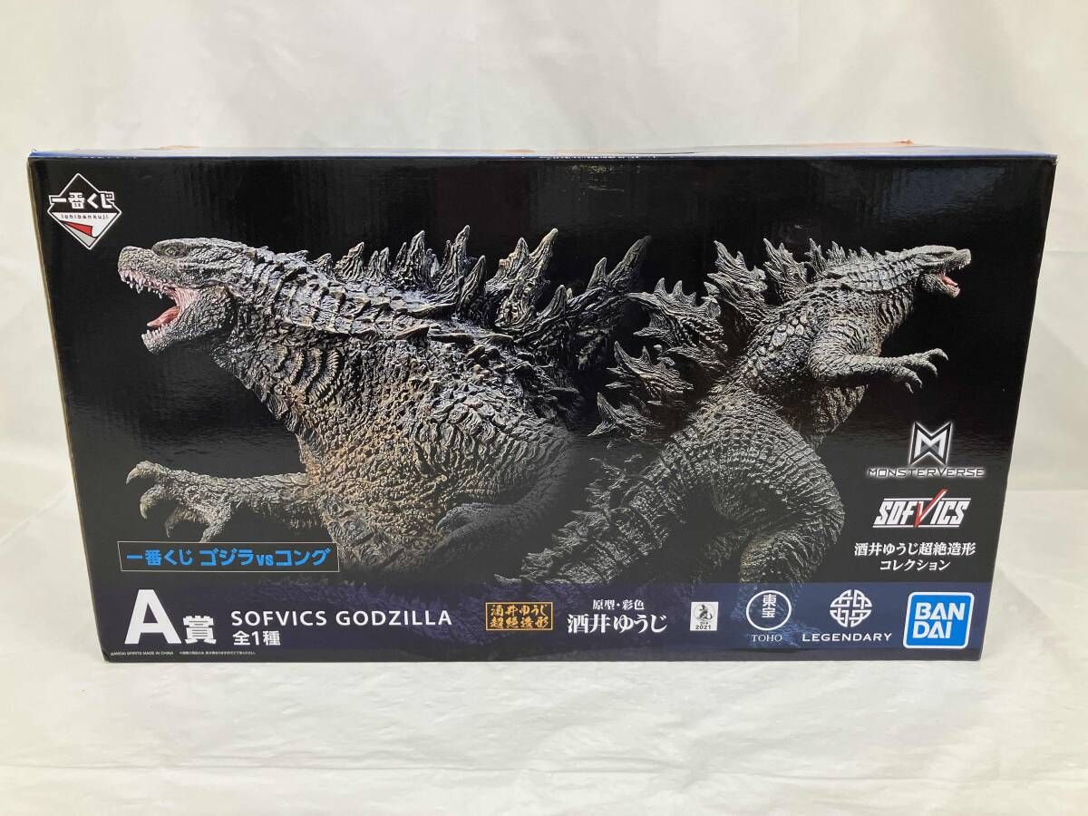 現状品 A賞 SOFVICS GODZILLA 一番くじ ゴジラvsコング ゴジラvsコング