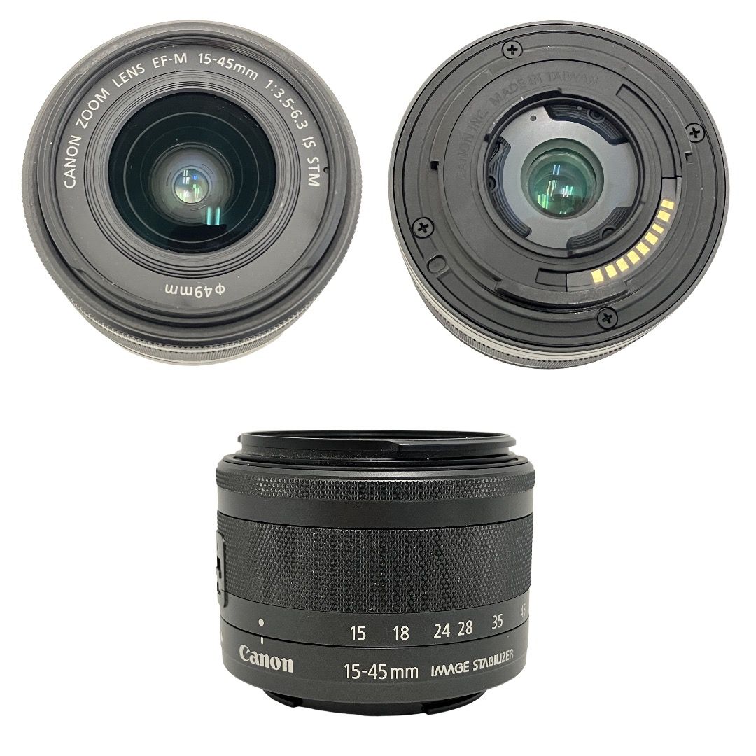 Canon キヤノン EOS M200 ミラーレス 一眼カメラ EF-M15-45mm F3.5-6.3