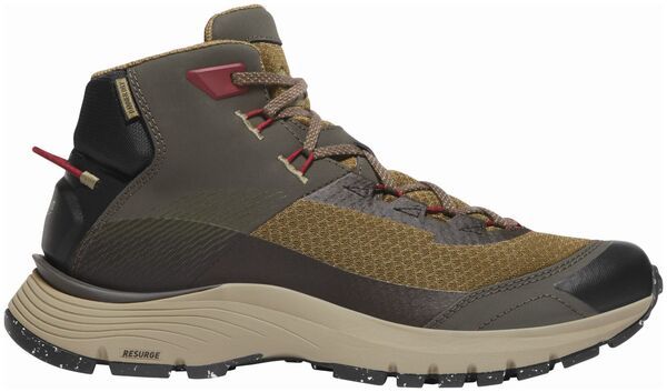 ダナー メンズ シューズ ブーツ・レインブーツ Danner Mens Trail Junction Mid 4 Hiking Boots Black Olive ブラック