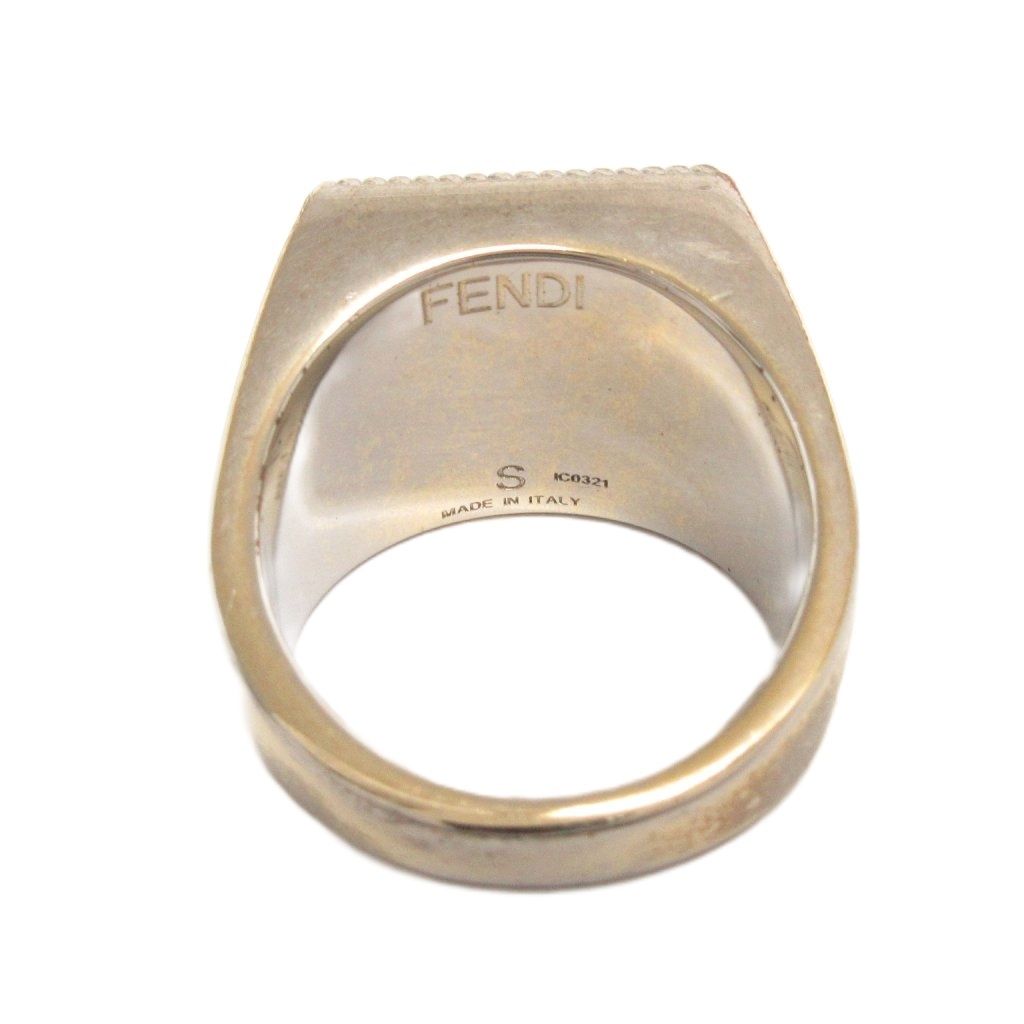 フェンディ FENDI リング 指輪 FF ロゴ IC0321 アクセサリー S 18号
