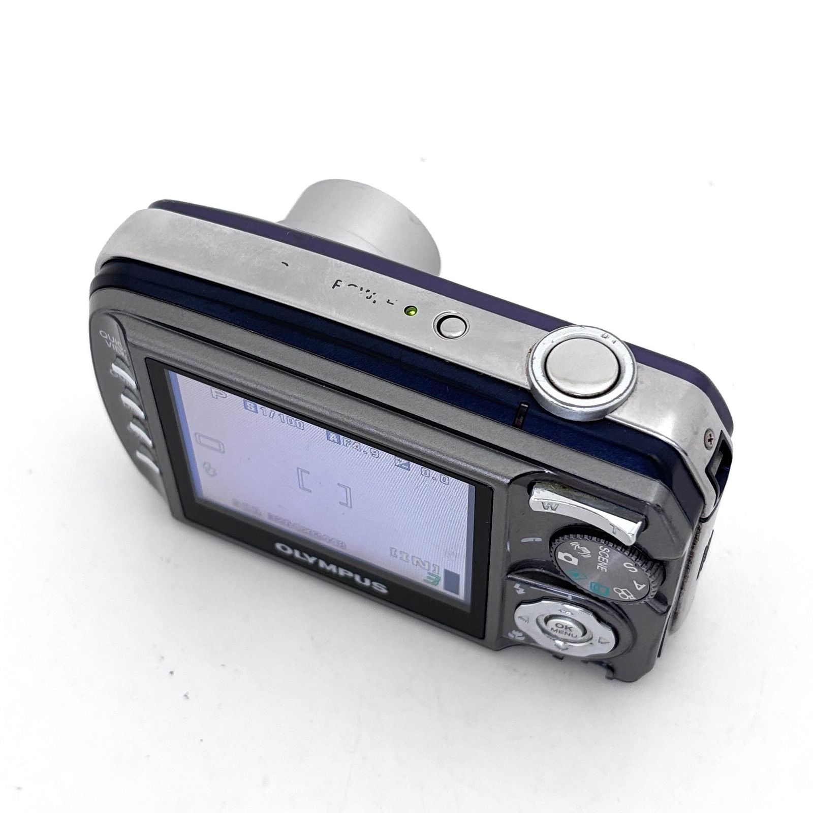 オリンパス】OLYMPUS μ DIGITAL 800 パープル デジタルカメラ #U501