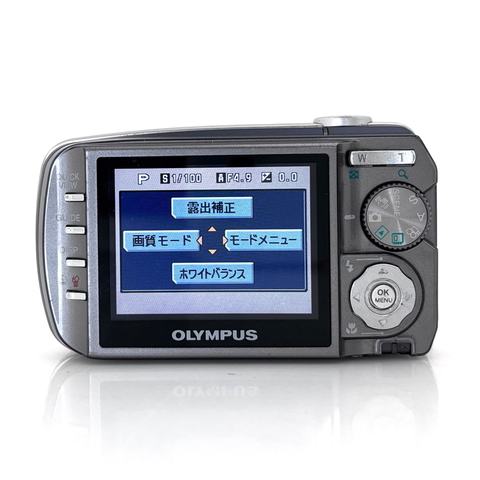 オリンパス】OLYMPUS μ DIGITAL 800 パープル デジタルカメラ #U501