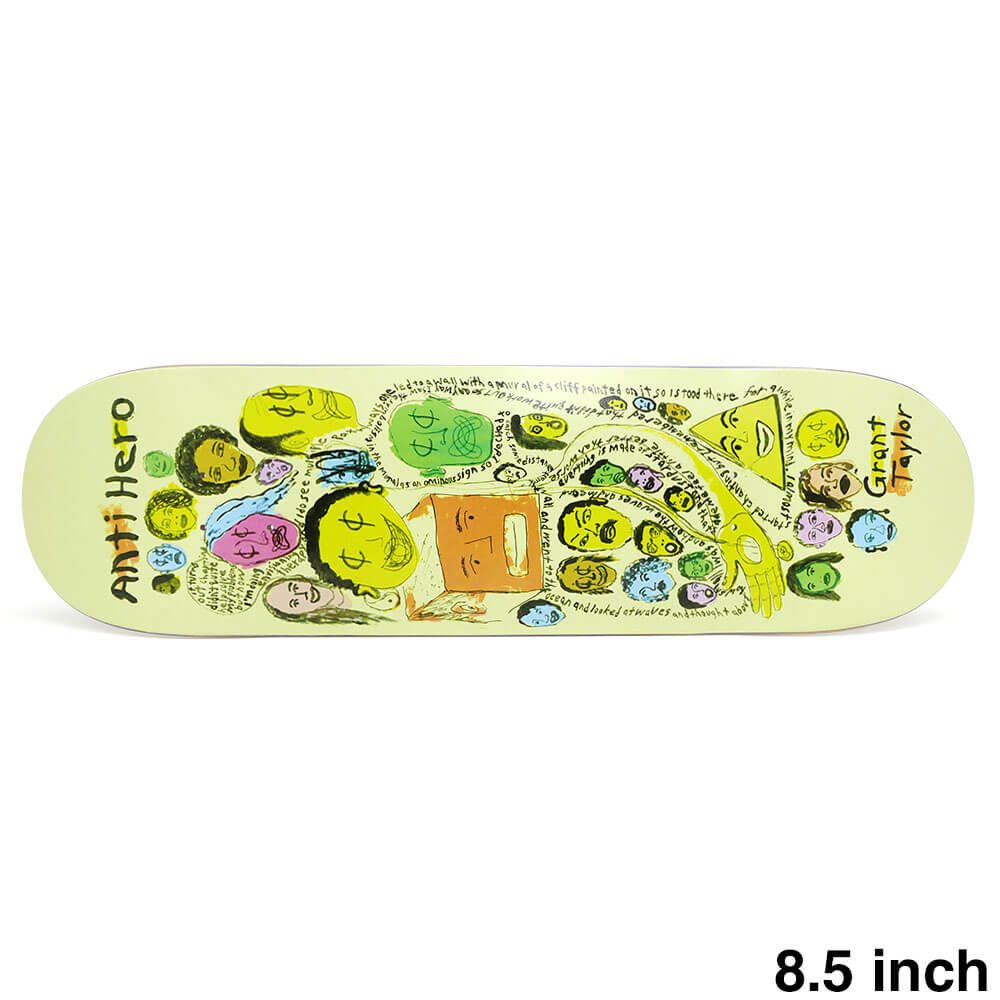 ANTIHERO DECK アンチヒーロー デッキ GRANT TAYLOR EXPRESSIONS 8.5