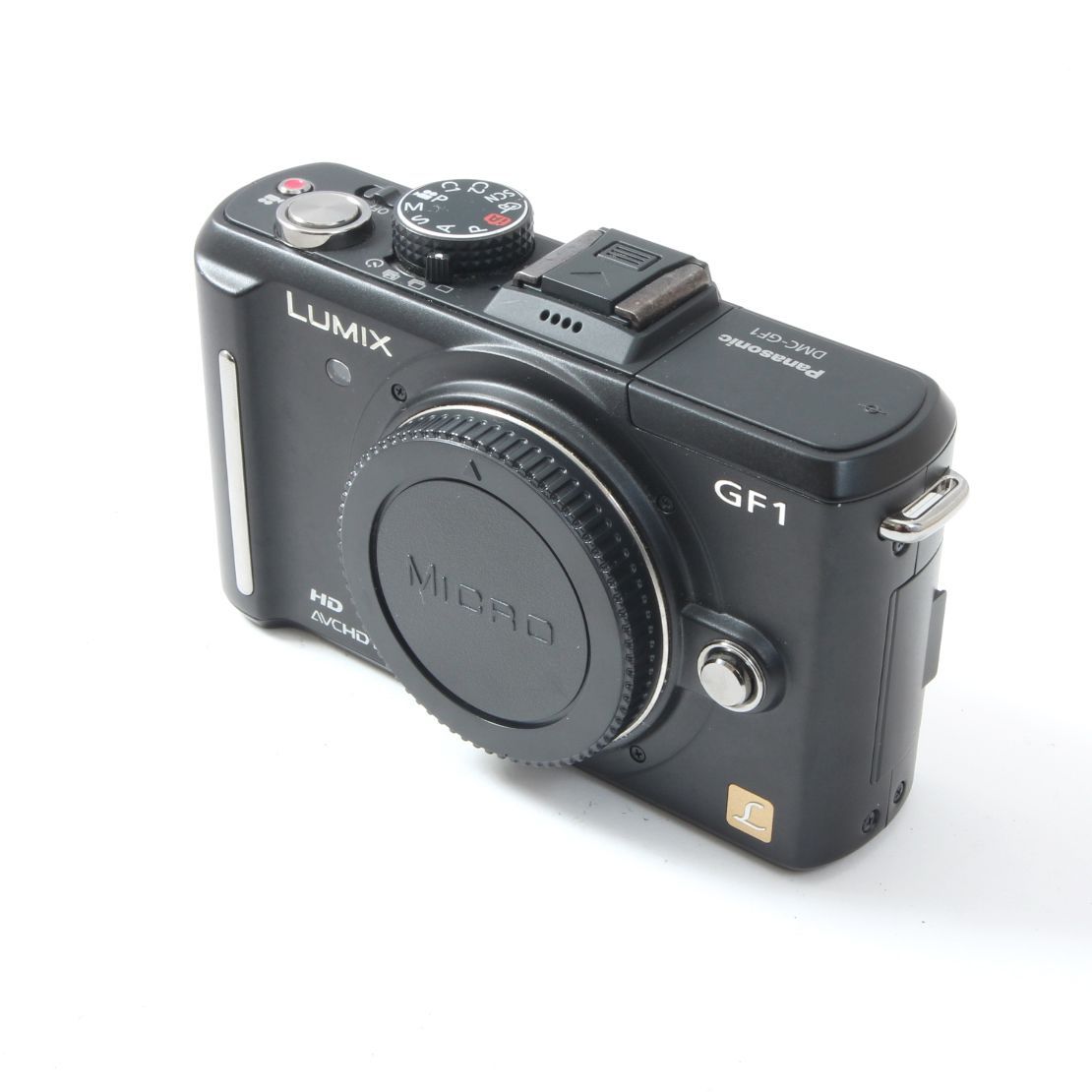 シャッター数2107回】パナソニック Panasonic LUMIX DMC-GF1 ブラック