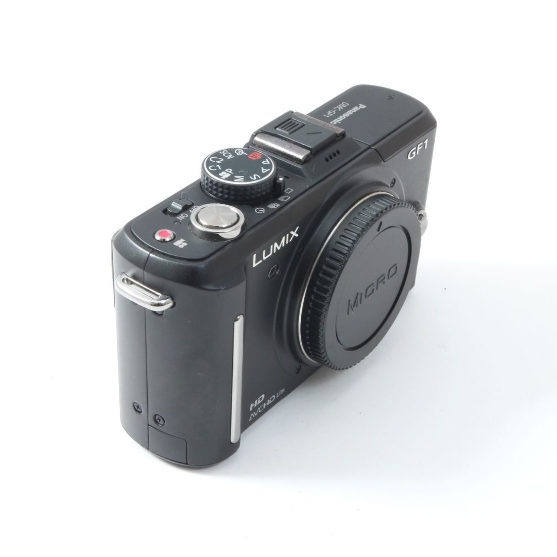 シャッター数2107回】パナソニック Panasonic LUMIX DMC-GF1 ブラック