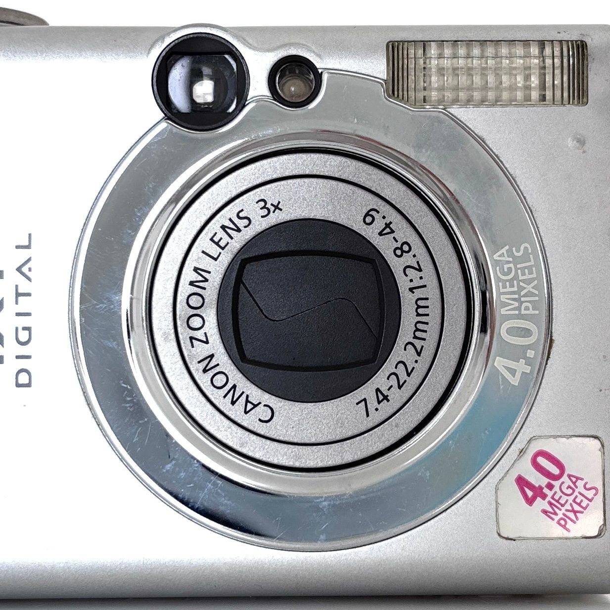 キヤノン】Canon IXY DIGITAL 400 シルバー デジタルカメラ #U504