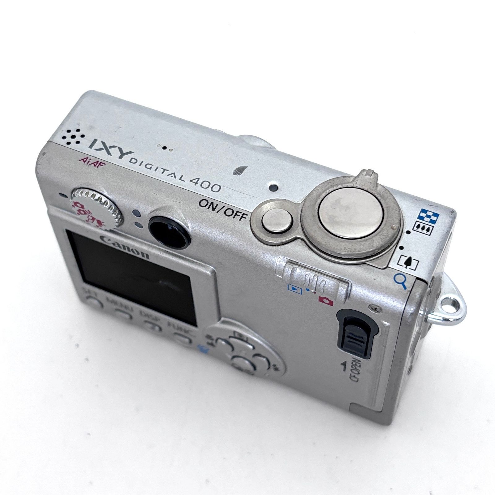 CANON IXY 5.0 デジタルカメラ　メガピクセル　シルバー　動作品　美品 キヤノン】Canon IXY DIGITAL 400 シルバー デジタルカメラ #U504