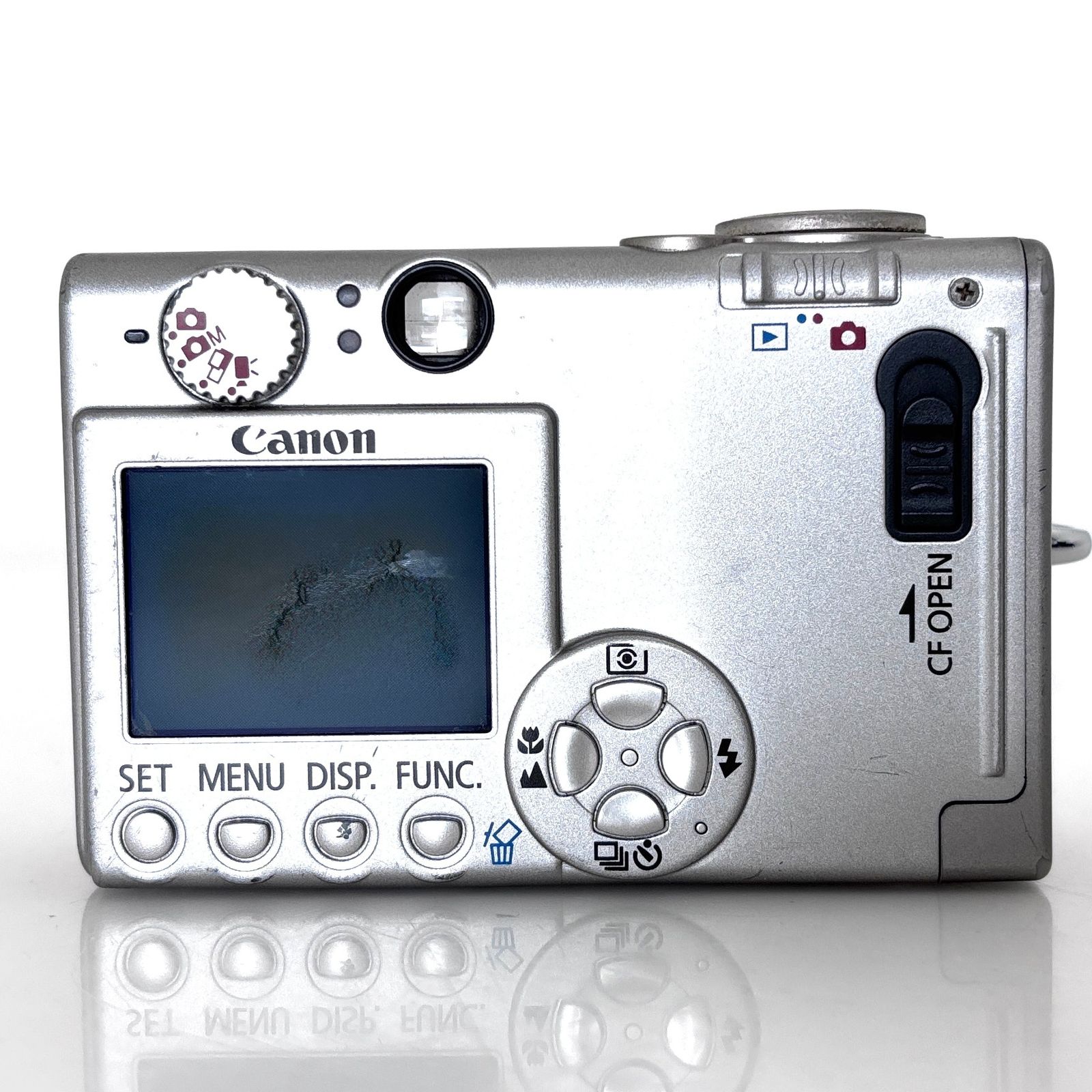 キヤノン】Canon IXY DIGITAL 400 シルバー デジタルカメラ #U504