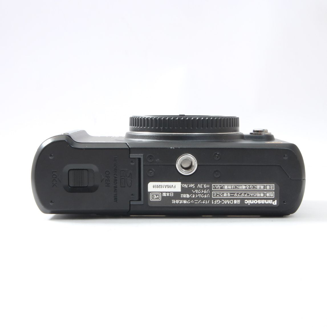シャッター数2107回】パナソニック Panasonic LUMIX DMC-GF1 ブラック