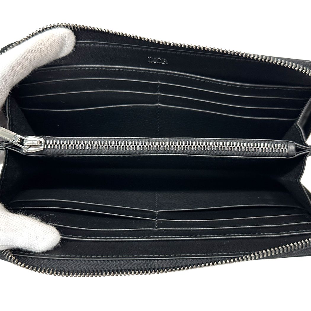 ディオール Dior 財布 メンズ ブランド CD Icon 長財布 レザー ロング