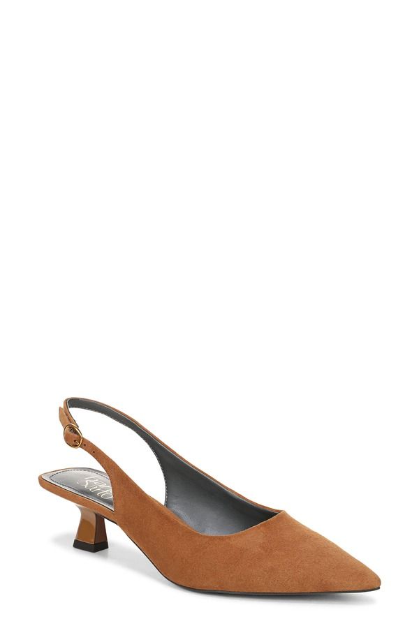 フランコサルト レディース シューズ ヒール Franco Sarto Jaden Pointed Toe Slingback Pump Saddle Brown ブラウン 21,445円