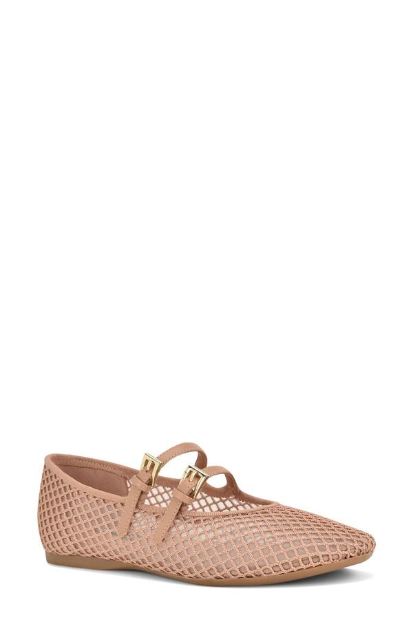ナインウェスト レディース シューズ パンプス Nine West Keira Mary Jane Flat Light Natural