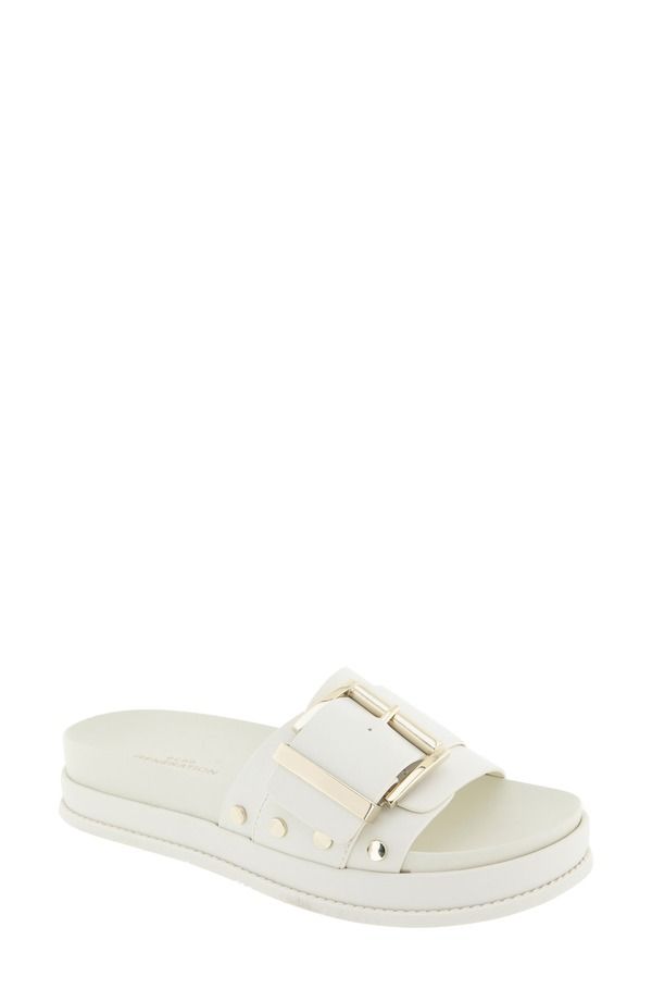 BCB ジェネレーション レディース シューズ ヒール サンダル BCBGeneration Bonas Buckle Slide Sandal Tofu