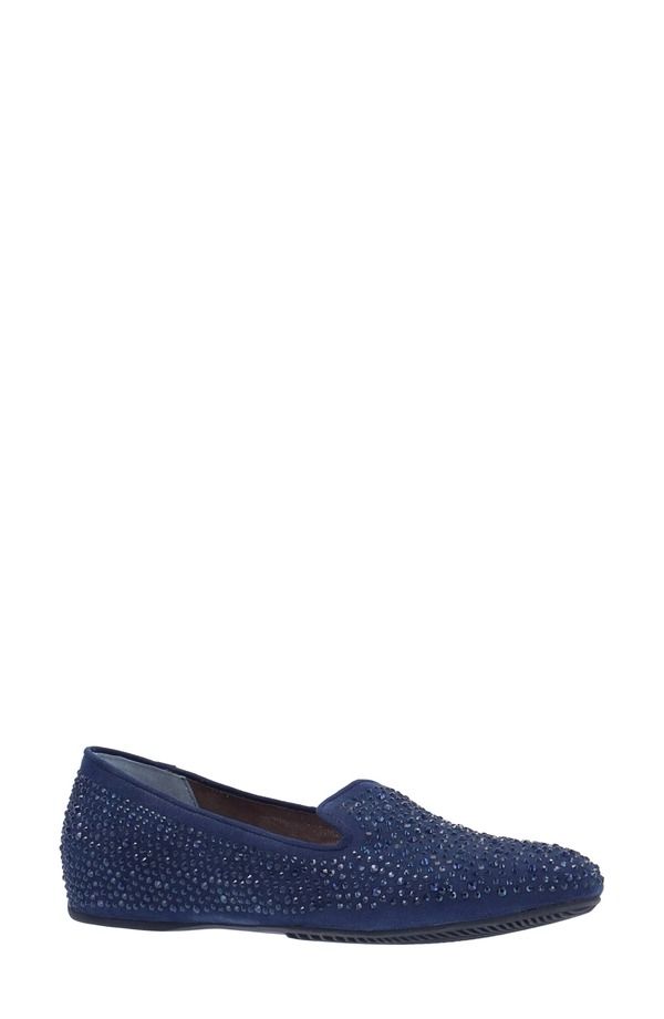 ジェイレニー レディース シューズ スリッポン・ローファー J Rene Hanuko Loafer Navy ネイビー
