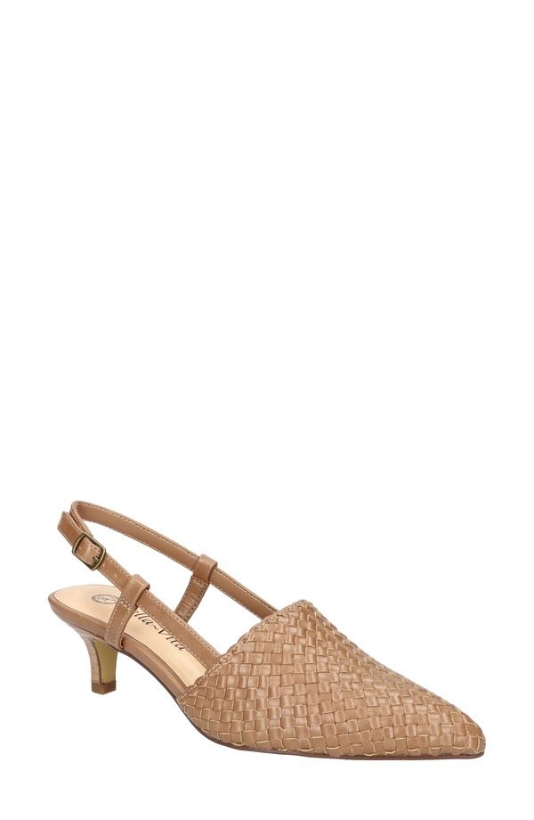 ベラヴィータ レディース シューズ ヒール Bella Vita Kaisley Kitten Heel Slingback Pump Nude
