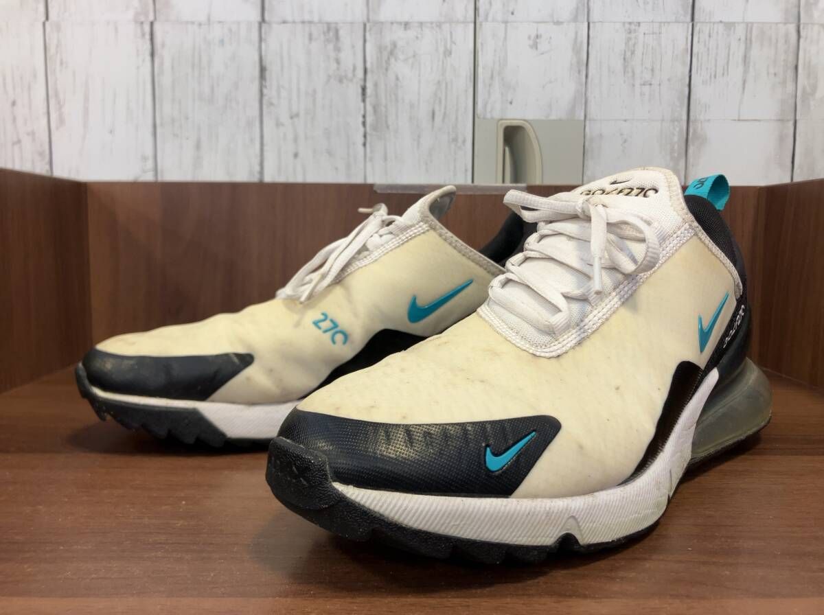 NIKE GOLF ナイキゴルフ CK6483-100 AIR MAX 270 G スパイクレス