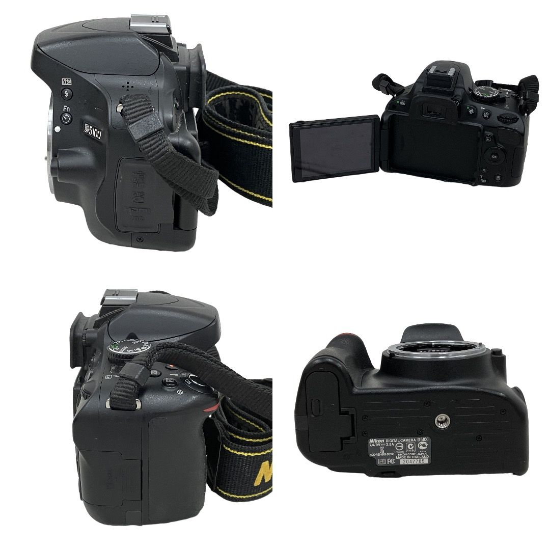 Nikon D5100 AF-S 18-55mm 55-300mm ダブルズームキット ニコン