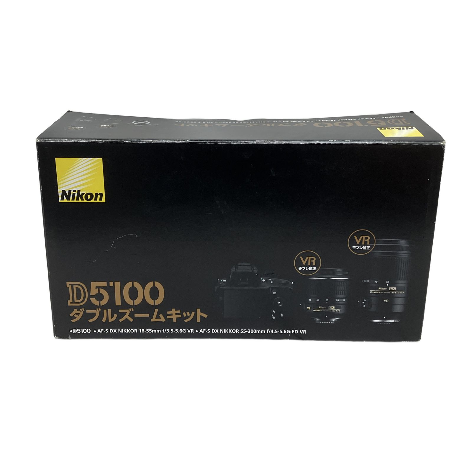 Nikon D5100 AF-S 18-55mm 55-300mm ダブルズームキット ニコン