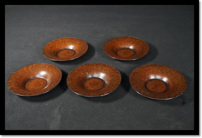 銀縁 銅器茶托 覆輪 煎茶道具 茶器 - メルカリ