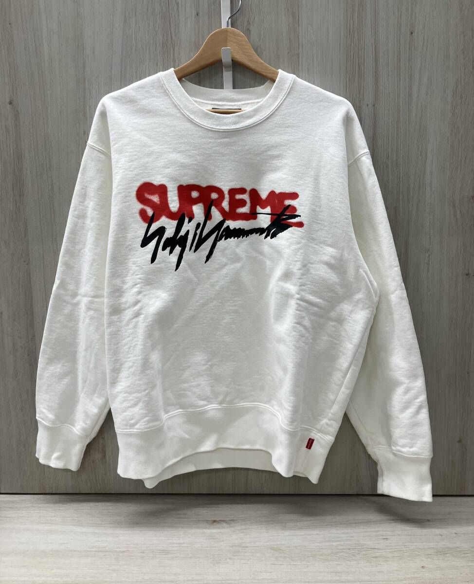 ☆SUPREME × YOHJI YAMAMOTO コラボ ROGOスウェット Sサイズ【0160