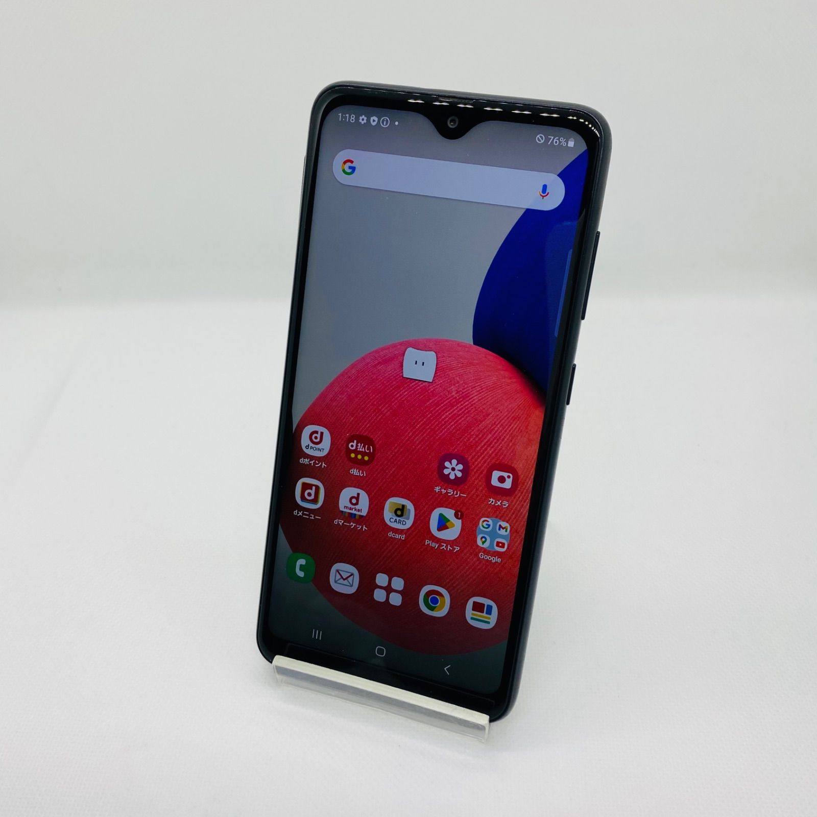 Galaxy A22 5G SC-56B 64GB ブラック docomo 中古 - メルカリ