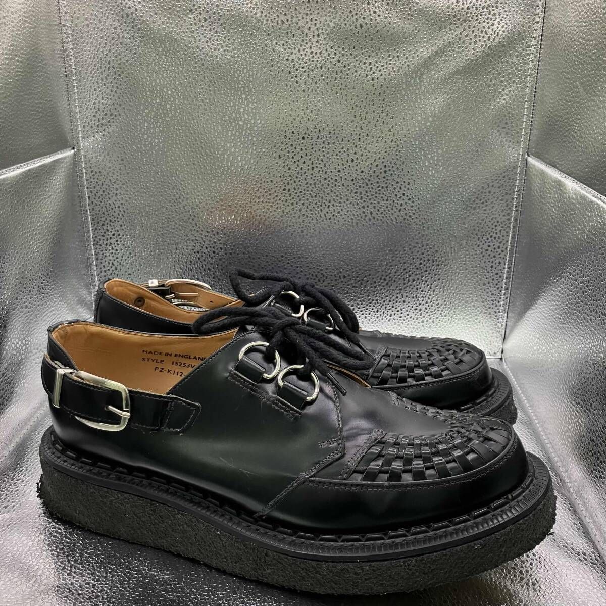 COMME des GARCONS HOMME PLUS x GEORGE COX ドレスシューズ 編み