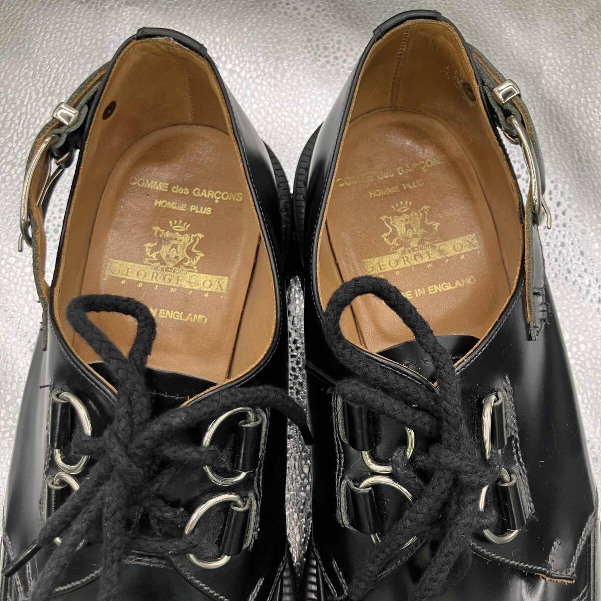 COMME des GARCONS HOMME PLUS x GEORGE COX ドレスシューズ 編み