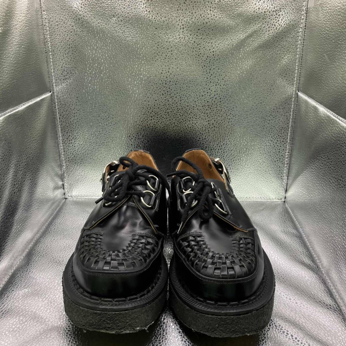 COMME des GARCONS HOMME PLUS x GEORGE COX ドレスシューズ 編み