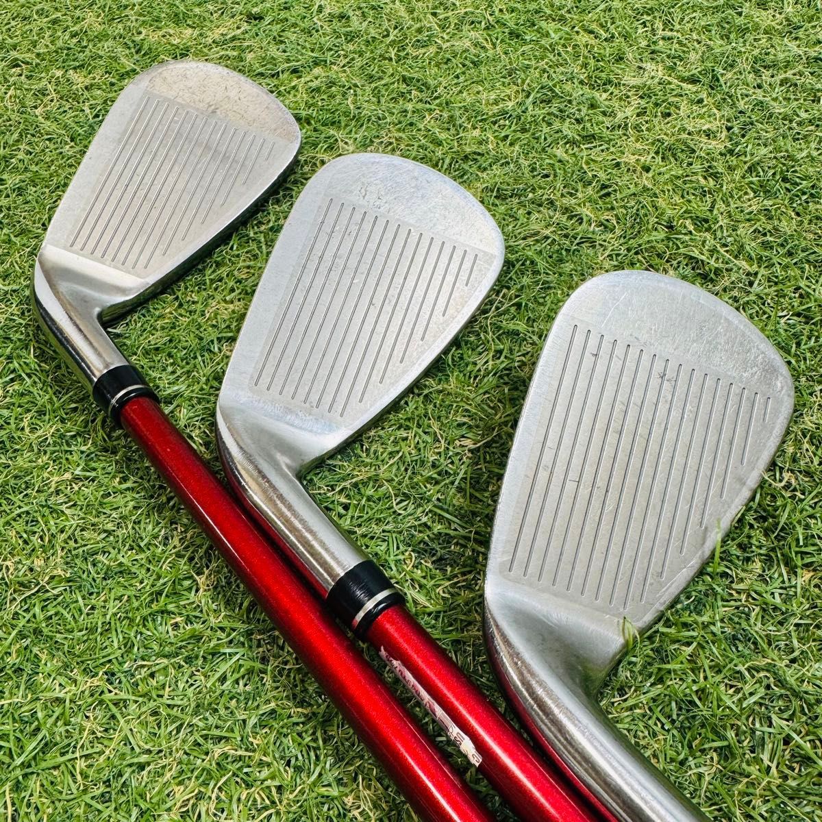 A在】12代目ゼクシオ XXIO12 レッド メンズアイアンセット 6本 SR