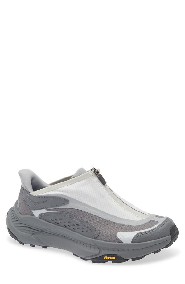 ホカオネオネ レディース シューズ スニーカー HOKA Projectransport Zip Sneaker Stardust Satellite Grey グレー