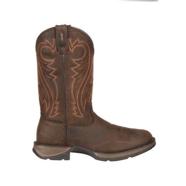 ドゥランゴ メンズ シューズ ブーツ・レインブーツ DURANGO Chocolate Pullon Western Boot Chocolate Wyoming チョコレート