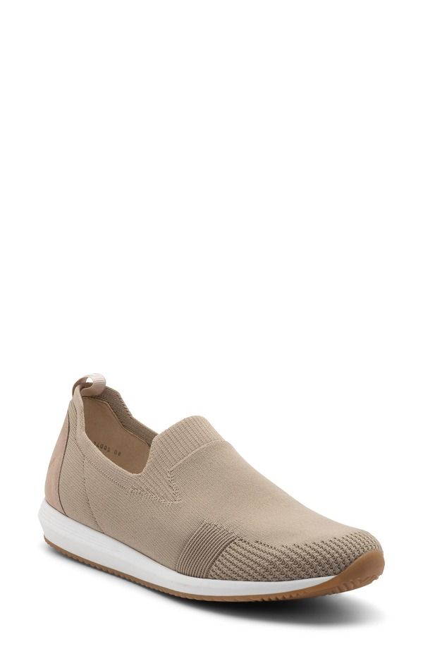 アラ レディース シューズ スニーカー ara Leena II SlipOn Sneaker Sand Wovenstretch サンド