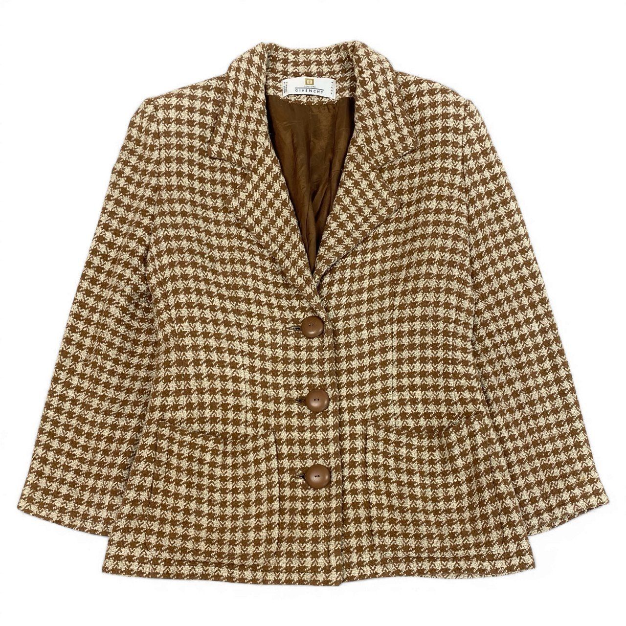 68d13 GIVENCHY ジバンシー テーラードジャケット ツイードジャケット