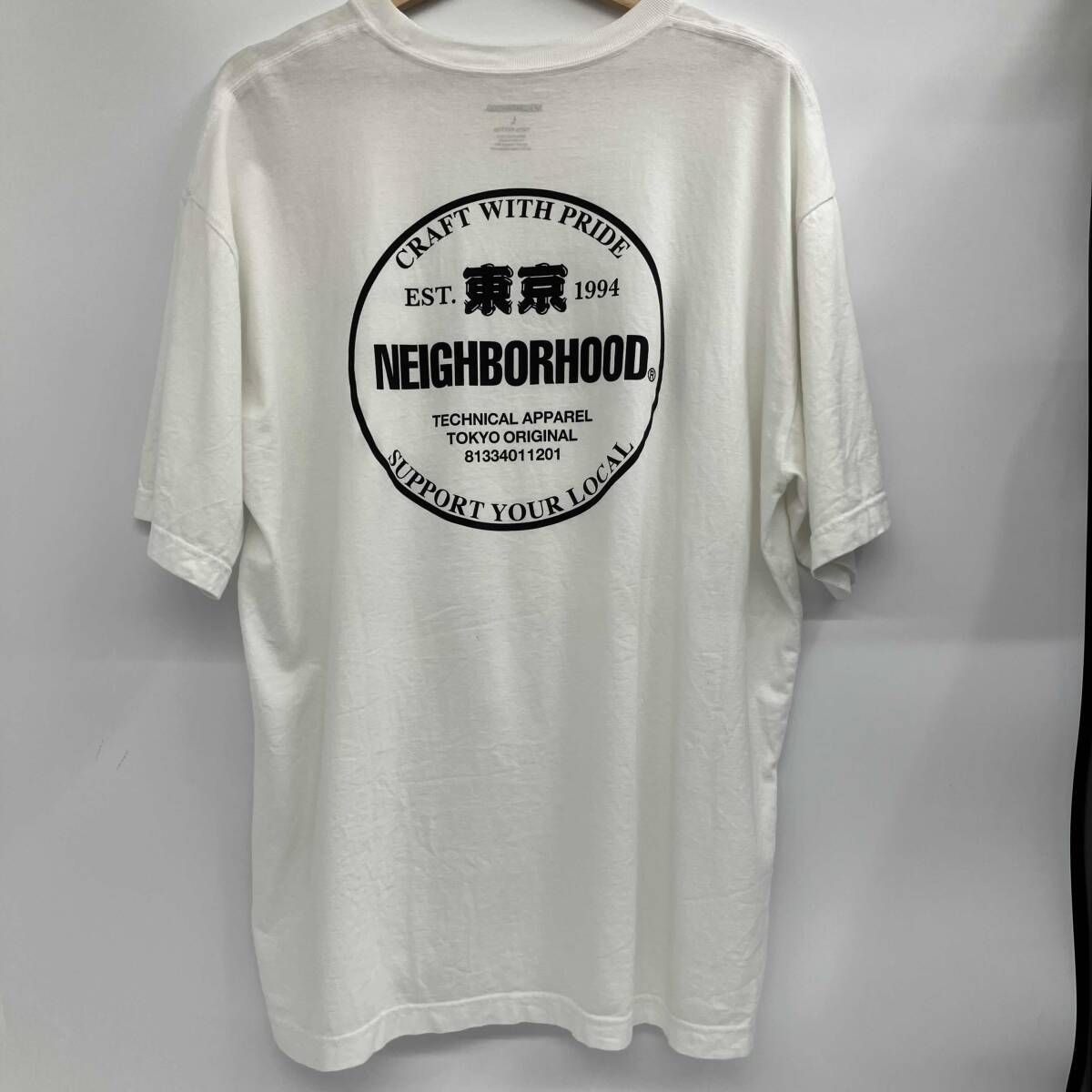 NEIGHBORHOOD/ネイバーフッド/半袖Tシャツ/バックプリント東京
