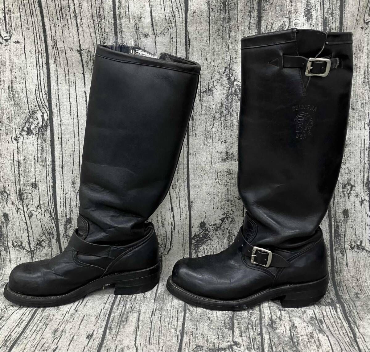 Chippewa チペワ エンジニアブーツ ブラック 24.5cm 27909 - メルカリ