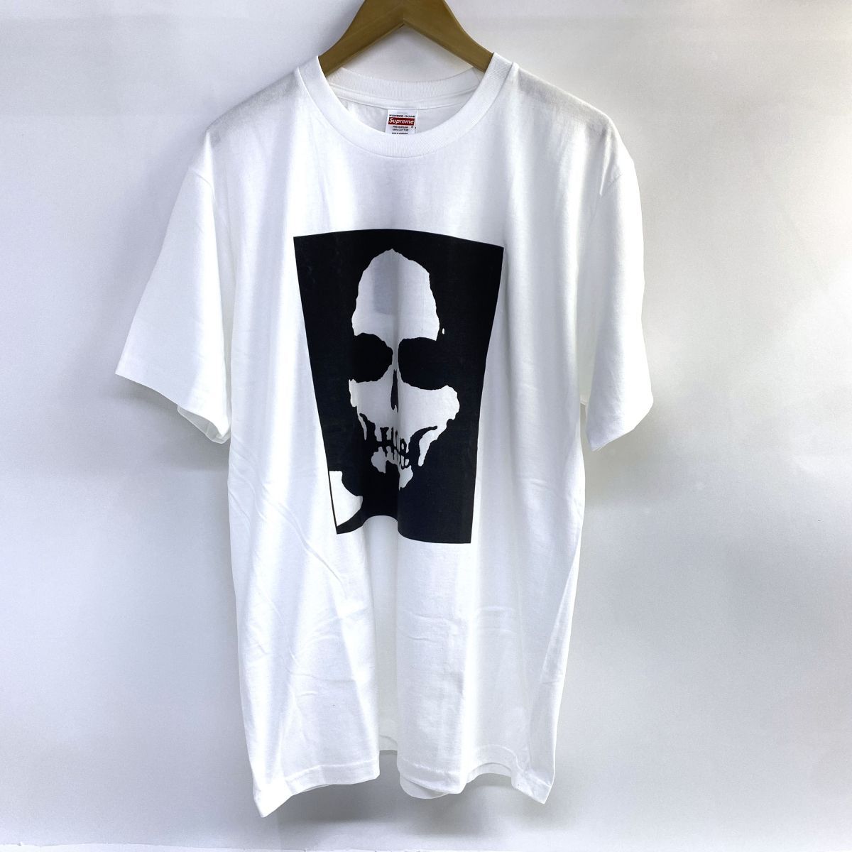 Supreme シュプリーム NUMBER(N)INE Manson Tee ナンバーナイン マンソン Tシャツ Lサイズ ホワイト ※中古