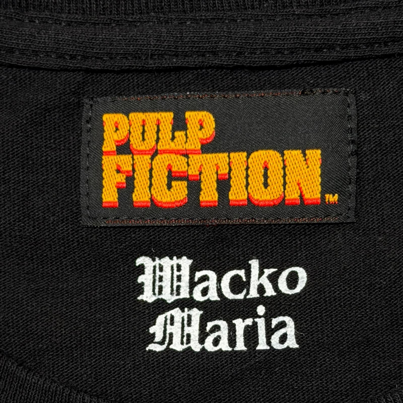 WACKO MARIA PULP FICTION CREW NECK COLOR T-SHIRT パルプ