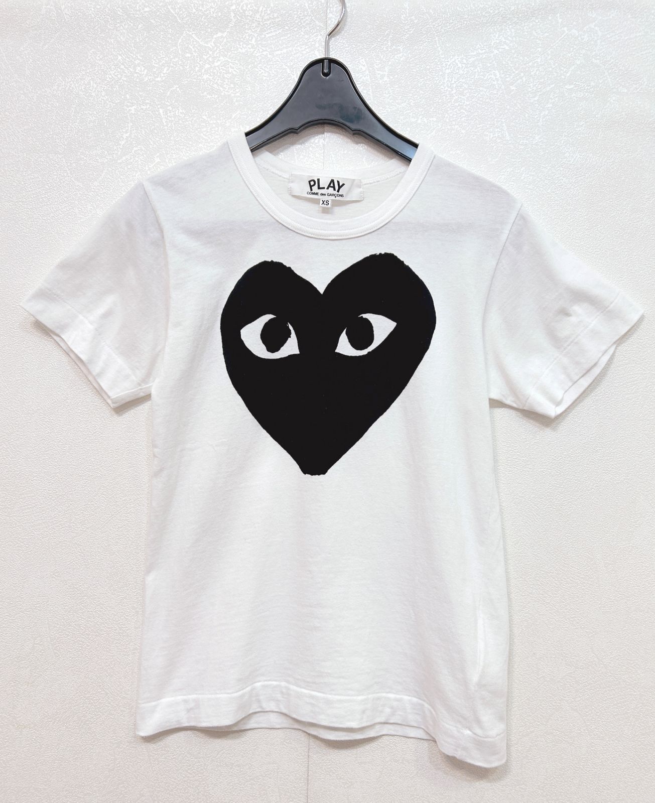 PLAY COMME des GARÇONS (XS) プレイコムデギャルソン 半袖カットソー