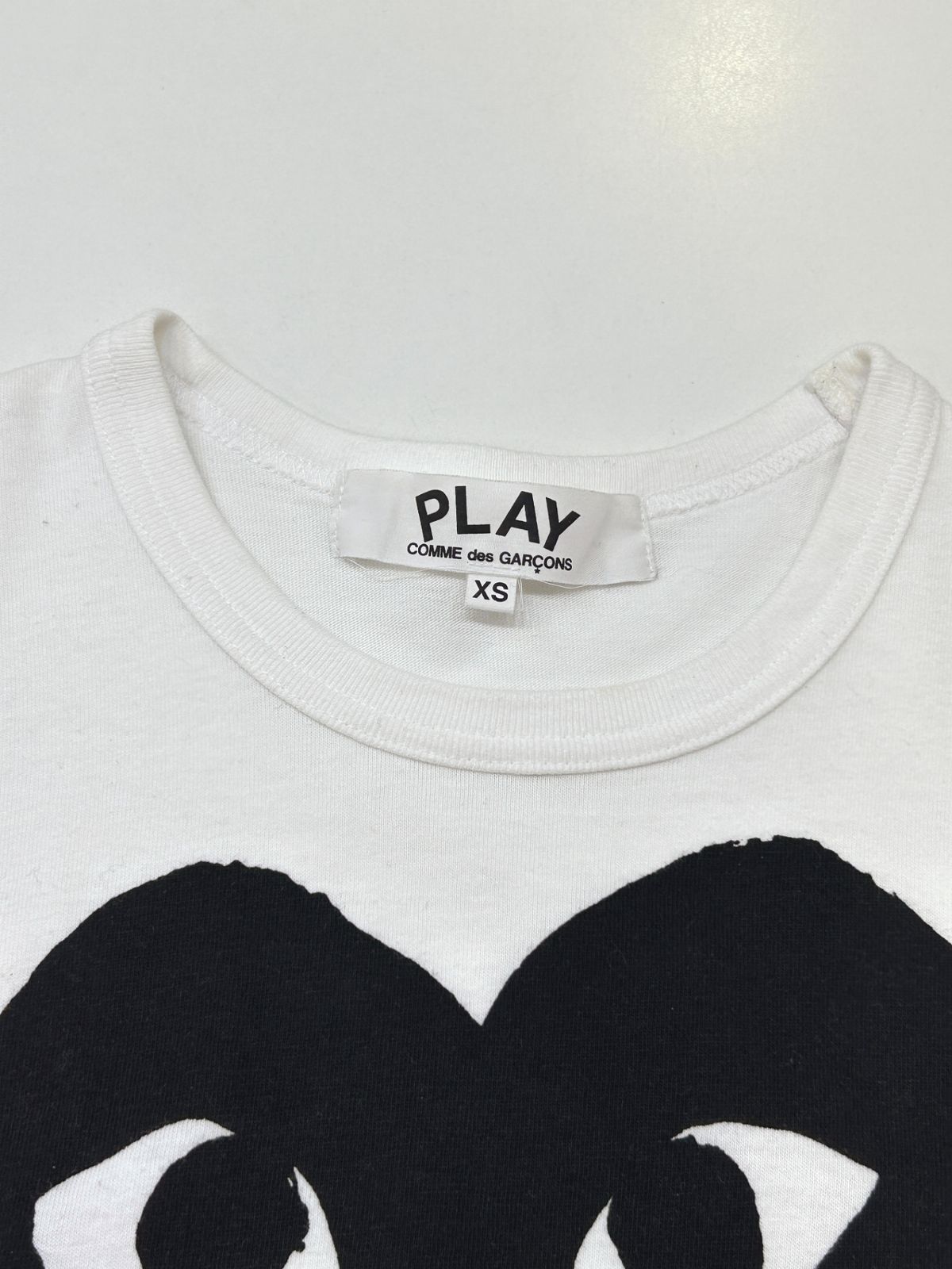 PLAY COMME des GARÇONS (XS) プレイコムデギャルソン 半袖カットソー