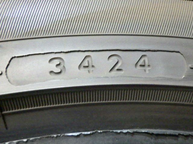 【F486】G◆送料無料◆2024年製造 約8部山◆YOKOHAMA ADVAN APEX V601◆245/40R18◆2本 26103925