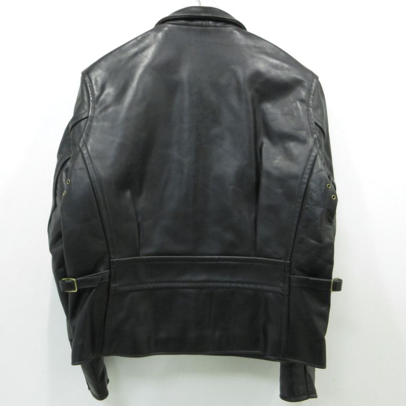 R.B.C (RBC)レザージャケット サイズ38 黒 三重本店】 中古 R.B.C ｜ アールビーシー レザージャケット