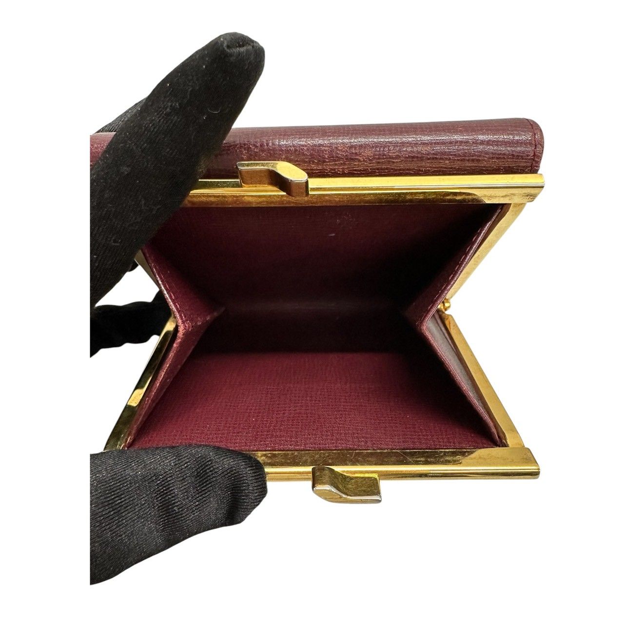 美品 CARTIER カルティエ マストライン ワインレッド ボルドー