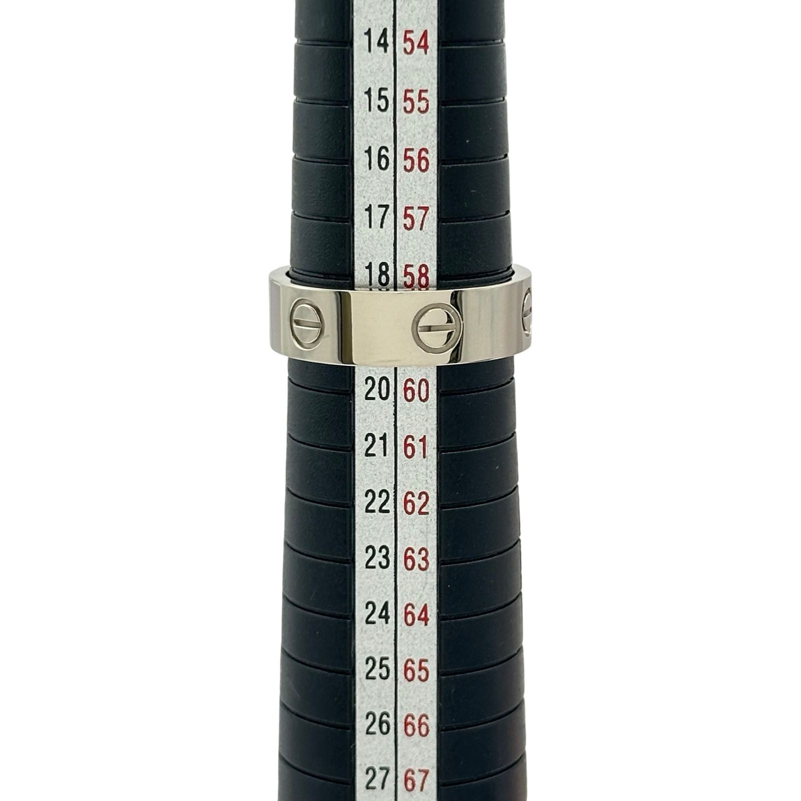 カルティエ Cartier ラブリングクラシックモデル ホワイトゴールド 750