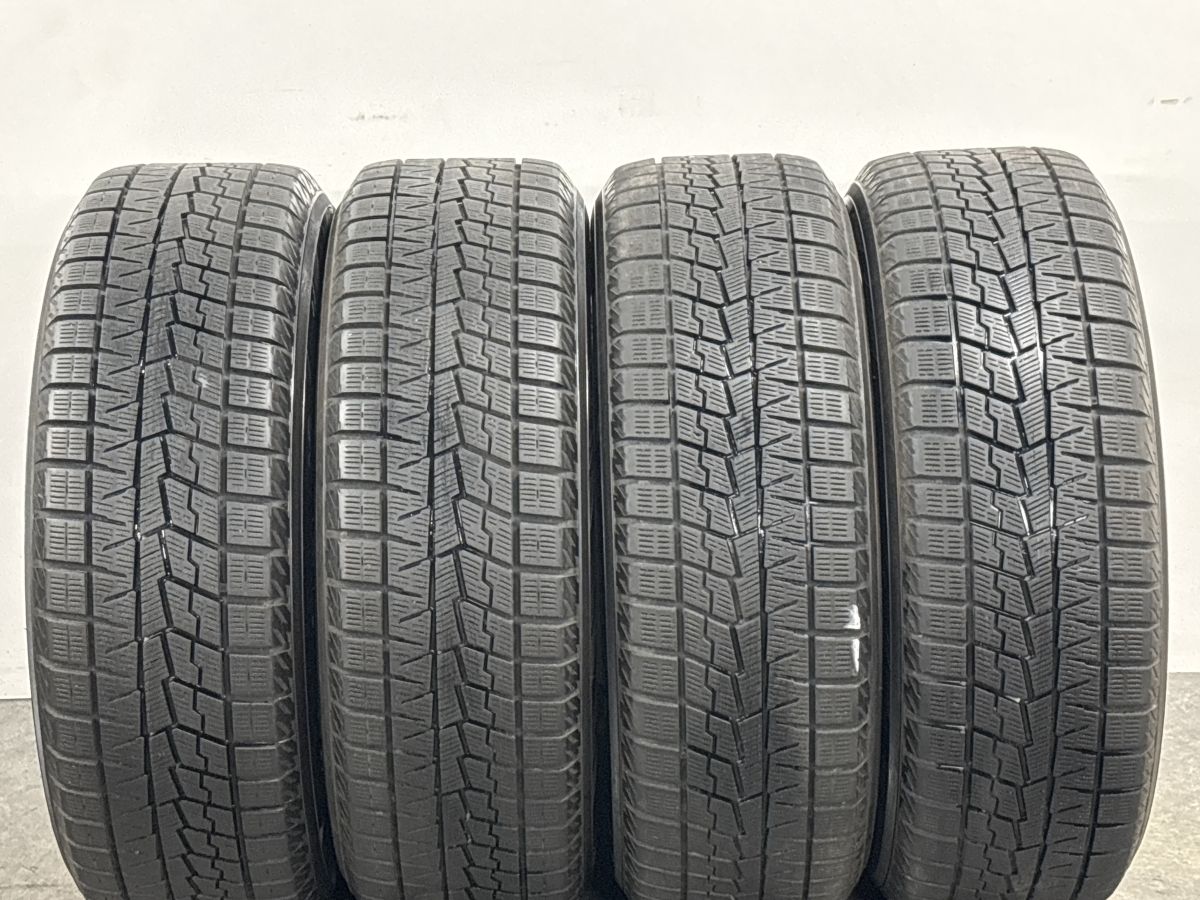 美品 バリ溝】WAREN 17in 7J +38 PCD114.3 ヨコハマ アイスガード iG70