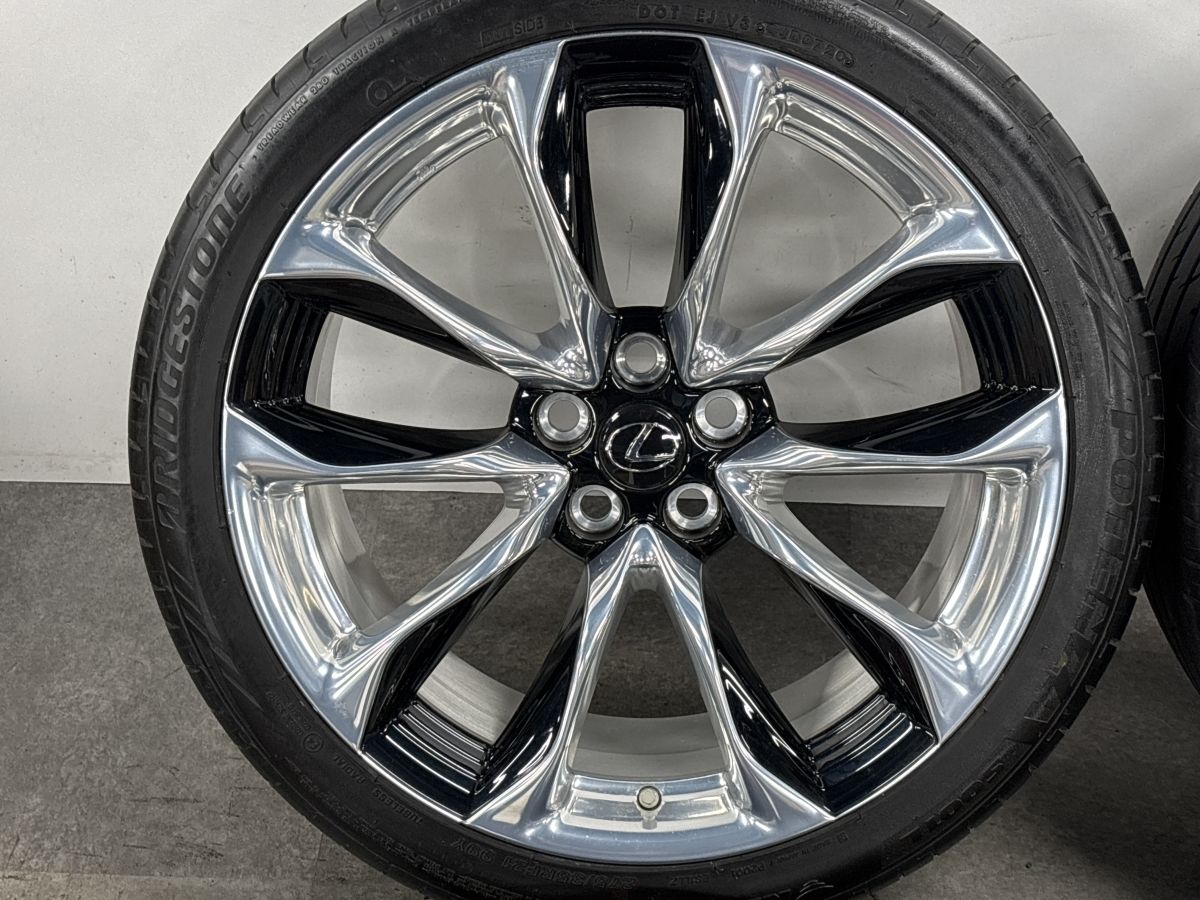程度良好品 鍛造品】レクサス LC500h Sパッケージ 純正 21in 8.5J 9.5J