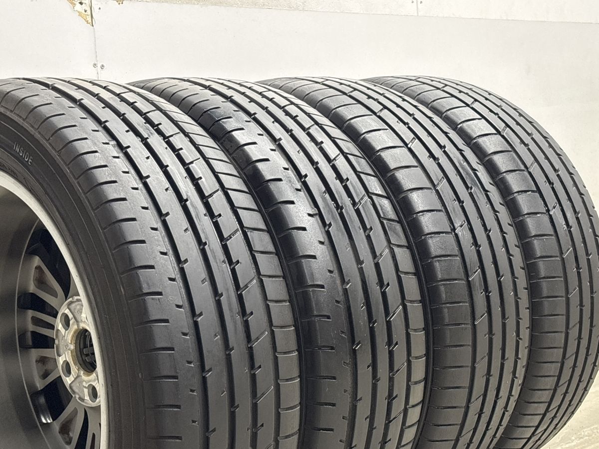 ホイール美品】トヨタ 80 ハリアー Z 純正 19in 7J +35 PCD114.3