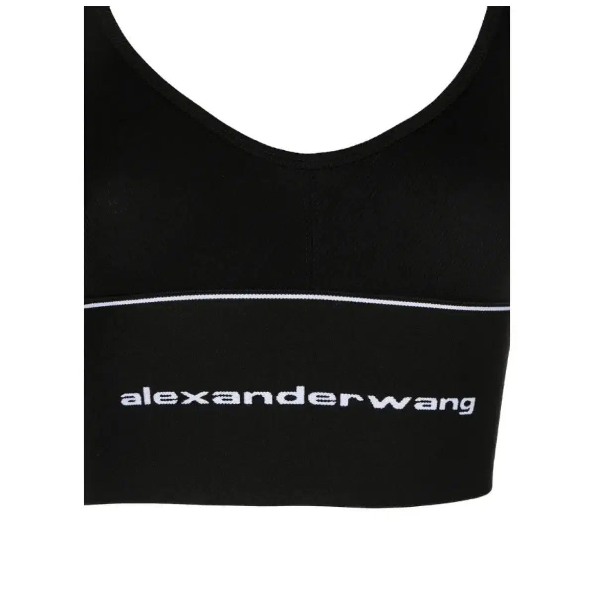 alexanderwang スリーブレスブラトップ 黒 Alexander Wang アレキサンダーワング ロゴ ブラ/ブラトップ