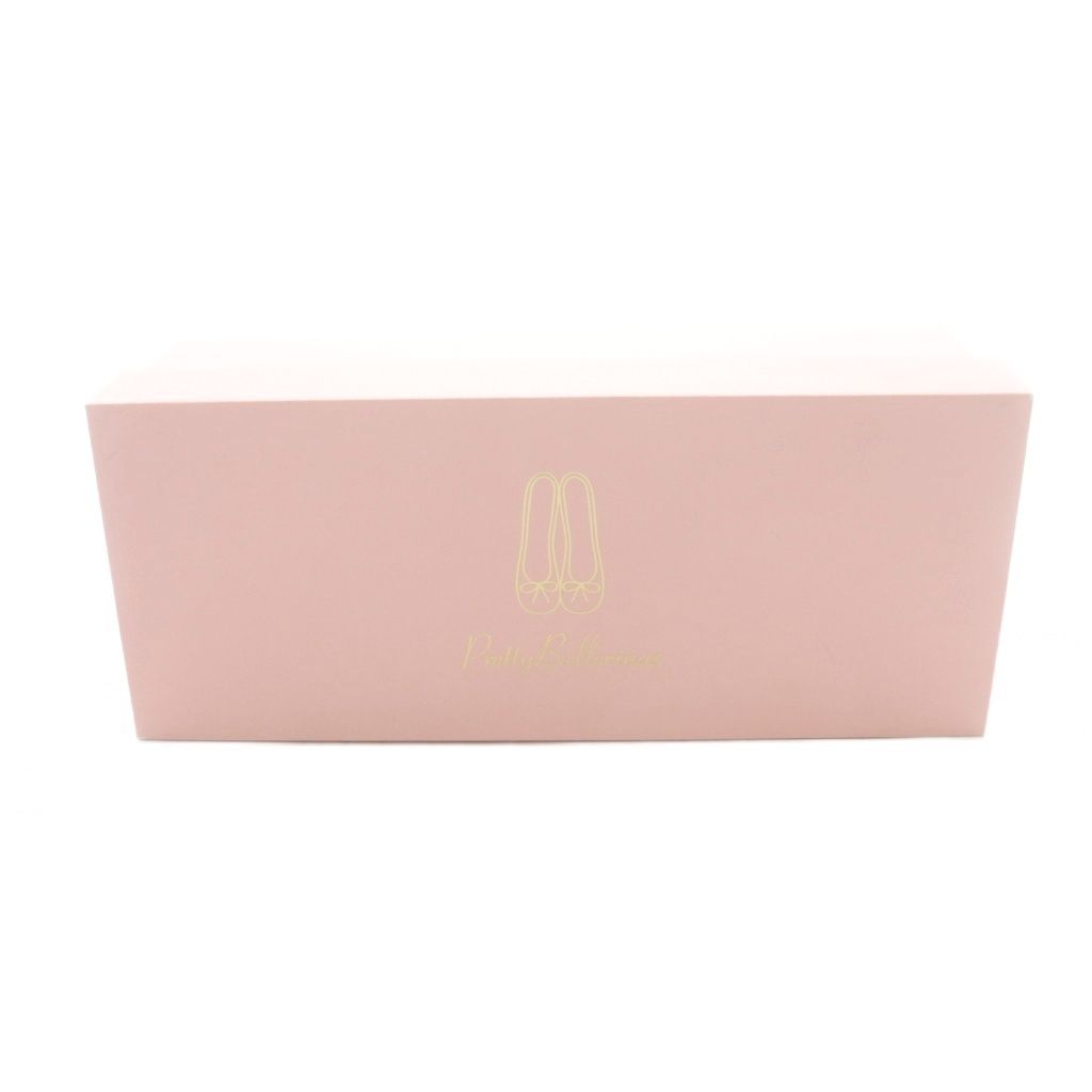 プリティバレリーナ パンプス レザー ポインテッドトゥ 38 黒 - メルカリ