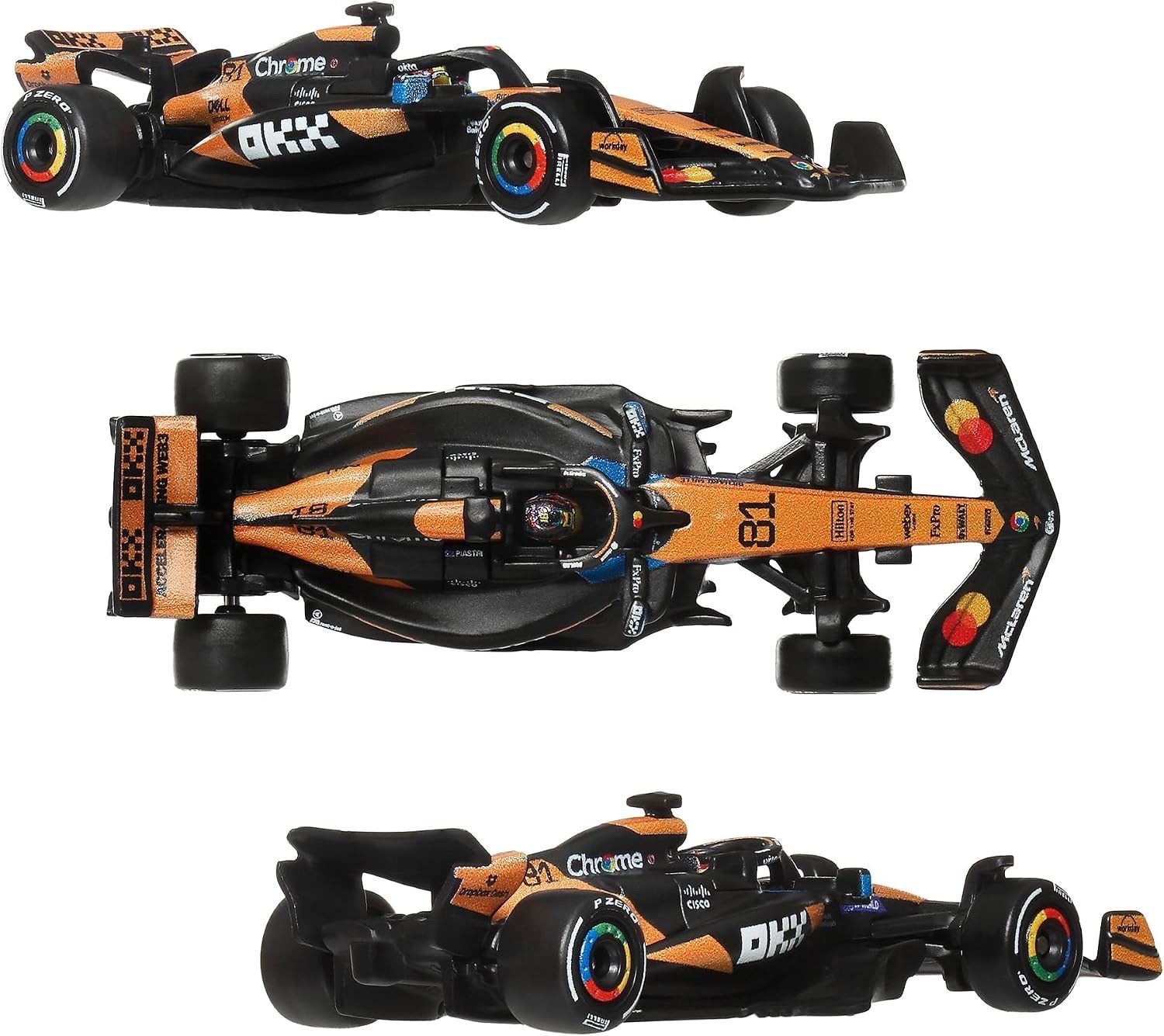 ホットウィール プレミアム レース アソートメント F1 4台セット